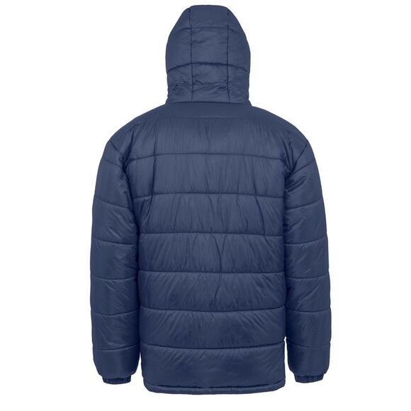 Result Genuine Recycled Unisex Adult  Padded Parka / Navy - Picture 2 of 3